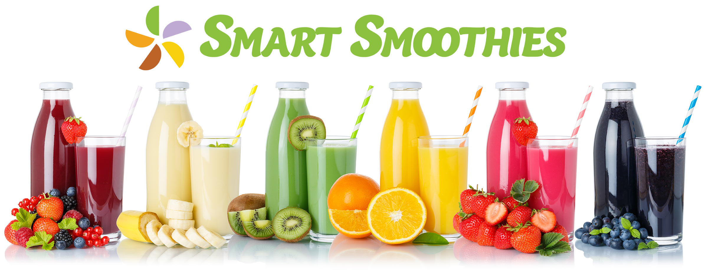 Smoothies bottles